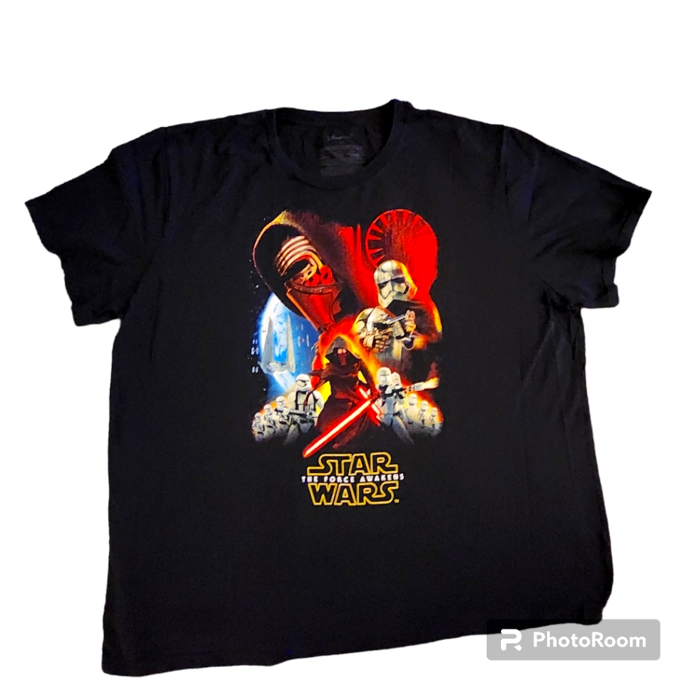 Disney Store Star Wars Mens Tshirt Sz 4xl